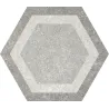  Carrelage sol hexagonal Fontenay Grey 25x25 cm - Réflex Boutique