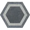  Carrelage sol hexagonal Fontenay Grey 25x25 cm - Réflex Boutique