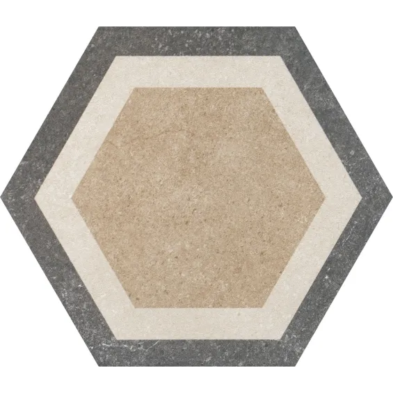  Carrelage sol hexagonal Fontenay 25x25 cm - Réflex Boutique