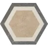  Carrelage sol hexagonal Fontenay 25x25 cm - Réflex Boutique