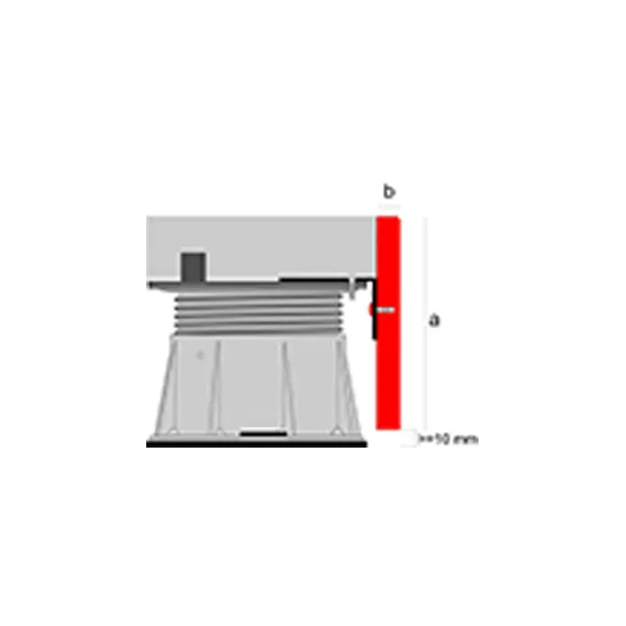 Profil de finition pour bords de terrasse sur plots - Réflex Boutique