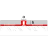 Joints de dilatation en aluminium et PVC Slimm