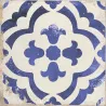  Carrelage sol effet carreaux de ciment Bayou monte blue 15x15 cm - Réflex Boutique