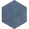 Carrelage sol et mur effet zellige Nomade blue 13,9 CM HEX.