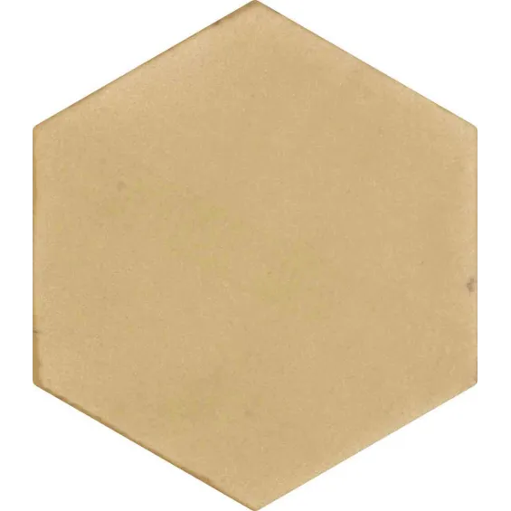  Carrelage sol et mur effet zellige Nomade ocre 13,9 CM HEX. - Réflex Boutique