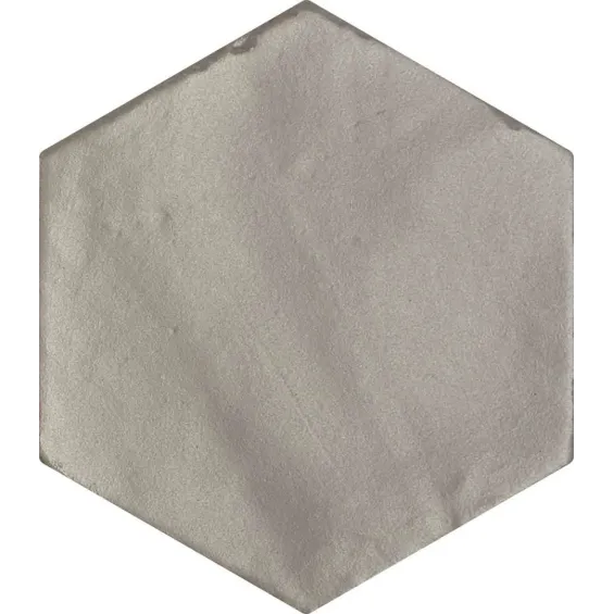  Carrelage sol et mur effet zellige Nomade grey 13,9 CM HEX. - Réflex Boutique