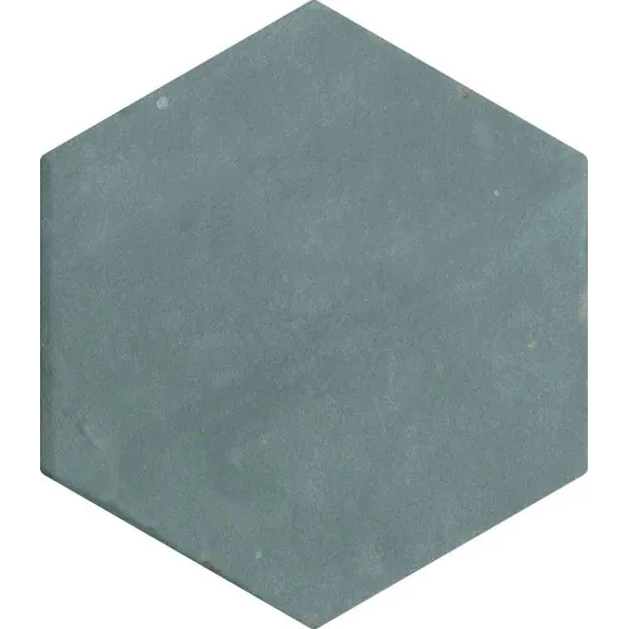  Carrelage sol et mur effet zellige Nomade vert 13,9 CM HEX. - Réflex Boutique