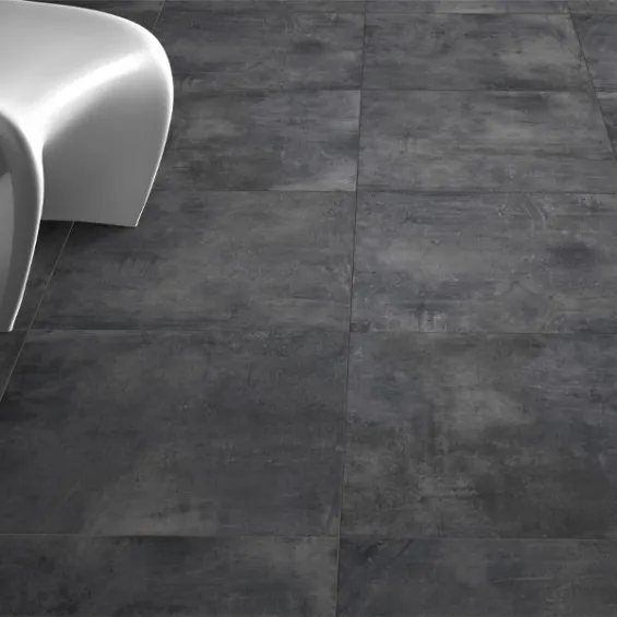  Carrelage sol moderne Tech anthracite 60x60 cm - Réflex Boutique