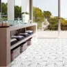  Carrelage sol hexagonal khéops blanco 25x25 cm - Réflex Boutique