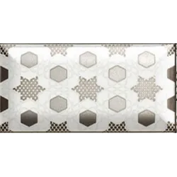  Carrelage mur Métro luxor metal 10x20 biseauté - Réflex Boutique