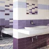  Carrelage mur Métro Colors purple 10x30 biseauté - Réflex Boutique