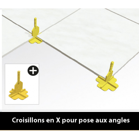 Croisillon carrelage 2 mm eco - Réflex Boutique