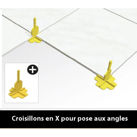  Croisillons 2 mm autonivelant Pavilift - Réflex Boutique