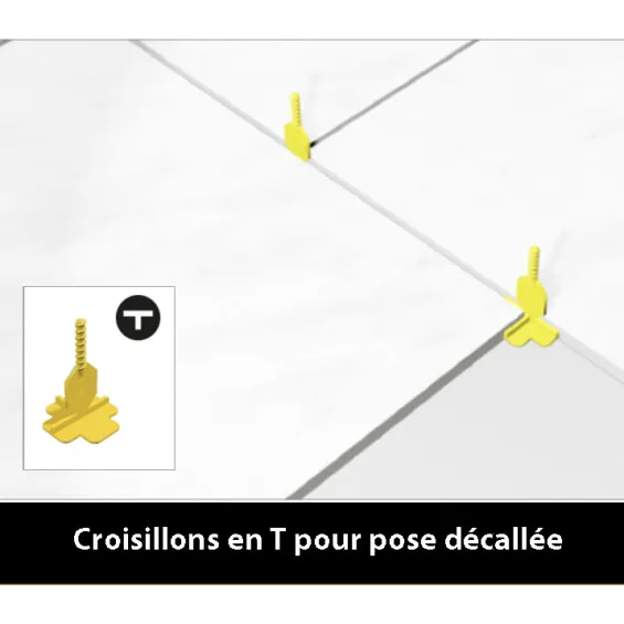  Croisillons 2 mm autonivelant Pavilift - Réflex Boutique