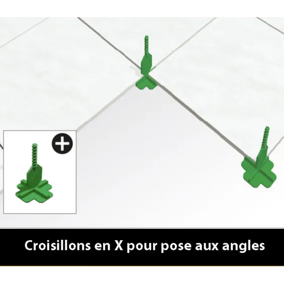  Croisillons 4 mm autonivelant Pavilift - Réflex Boutique