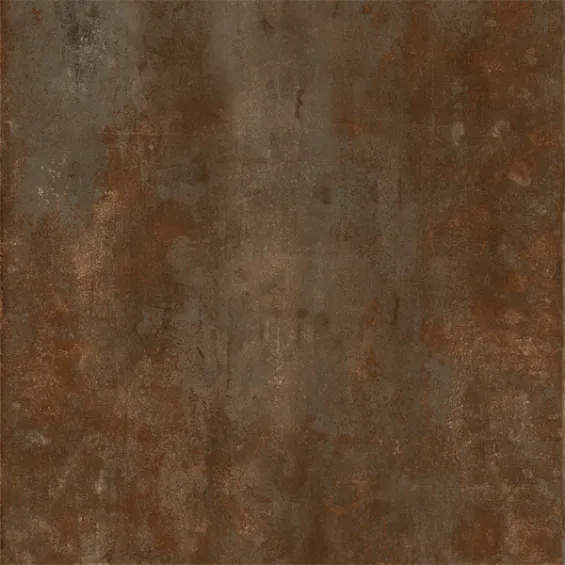  Carrelage sol effet métal Magnétik rust 59.5x59.5 cm - Réflex Boutique