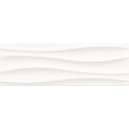 Carrelage mur Blanco ondas brillo 20x60 cm