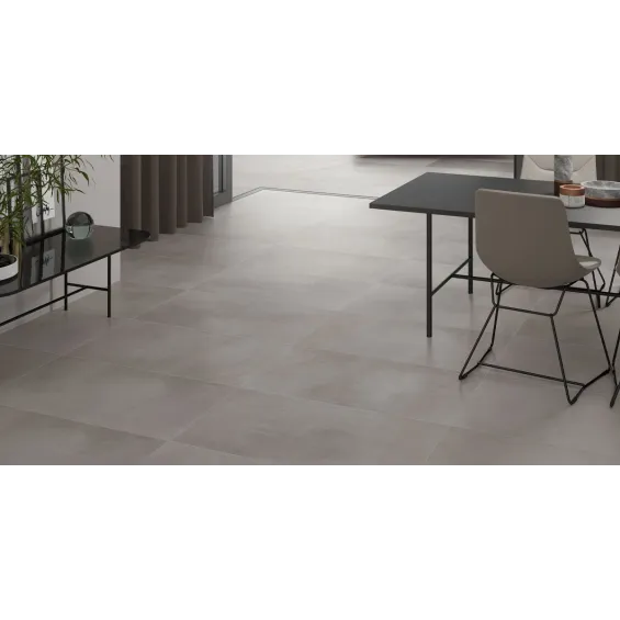  Carrelage sol moderne Prisme Gris 90x90 cm - Réflex Boutique