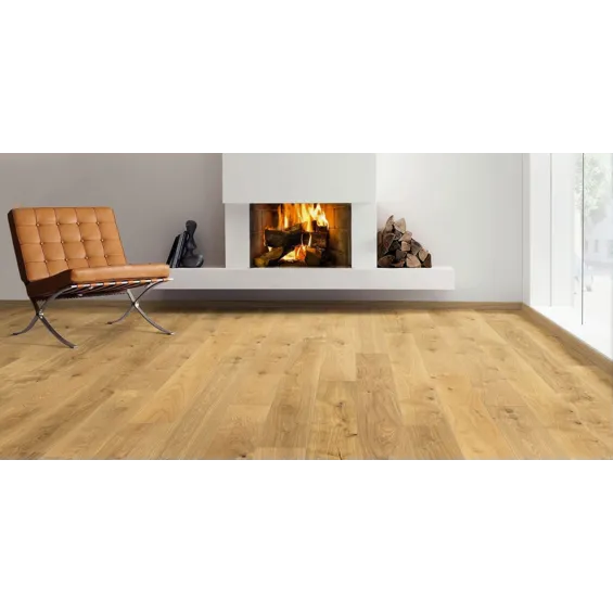  Parquet contrecollé Windsor chêne sauvage brossé huilé planche large 18x220 cm - Réflex Boutique