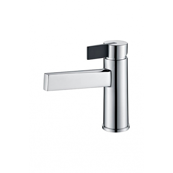 Mitigeur lavabo Bridge chrome / noir mat