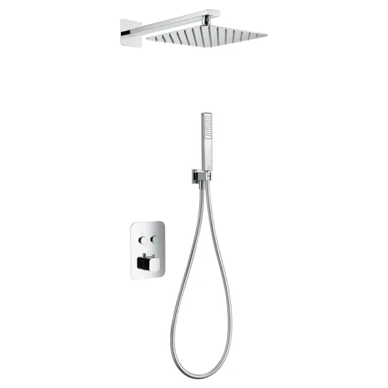  Colonne de Douche encastrée thermostatique River design chrome - Réflex Boutique