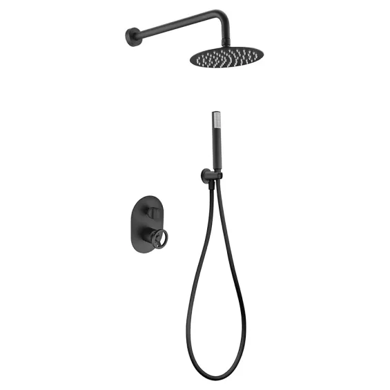  Colonne de Douche encastrée kira design noir - Réflex Boutique