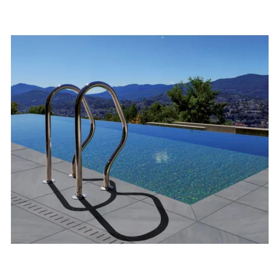  Margelle piscine Onyx 2.0 anthracite 30x120 cm - Réflex Boutique