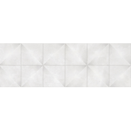 Carrelage mur Décor Carat Rombo White 20x60 cm