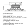  Plots HD Essentiel 40/60 mm ( 60 pièces) Jouplast - Réflex Boutique