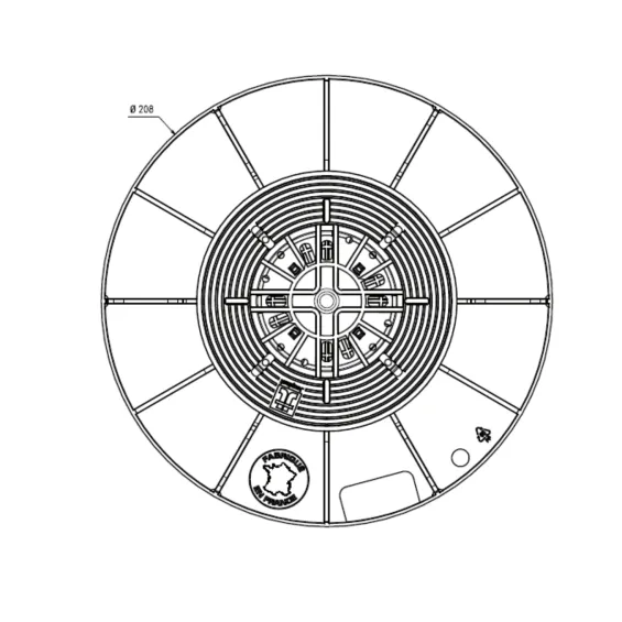  Plots Essentiel autonivelant 29/39 mm (60 pièces) Jouplast - Réflex Boutique