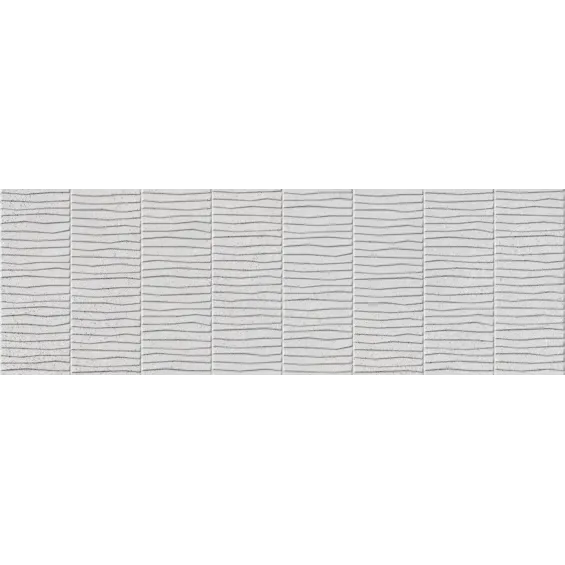  Carrelage mur Sand décor nantes white 33.3x100 cm - Réflex Boutique