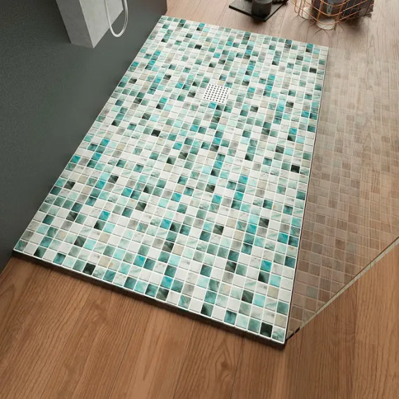  Mosaïque Sea blue lagoon 31.5x31.5 cm - Réflex Boutique