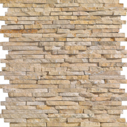 Parement pierre naturelle Wall small beige 15x45 cm