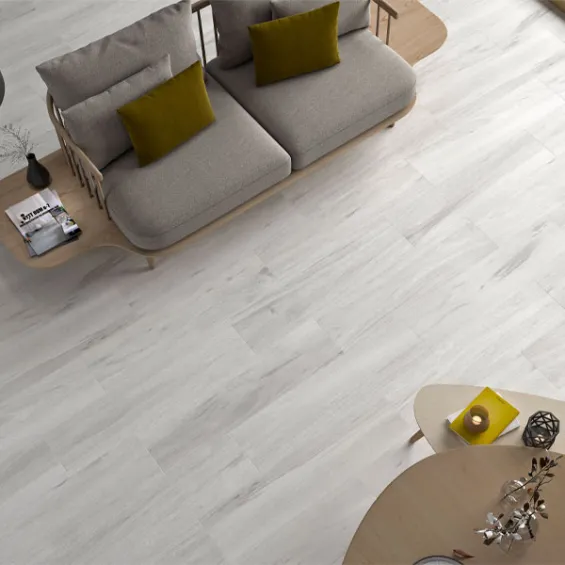  Carrelage sol imitation parquet Nature white 22.5x90 cm - Réflex Boutique