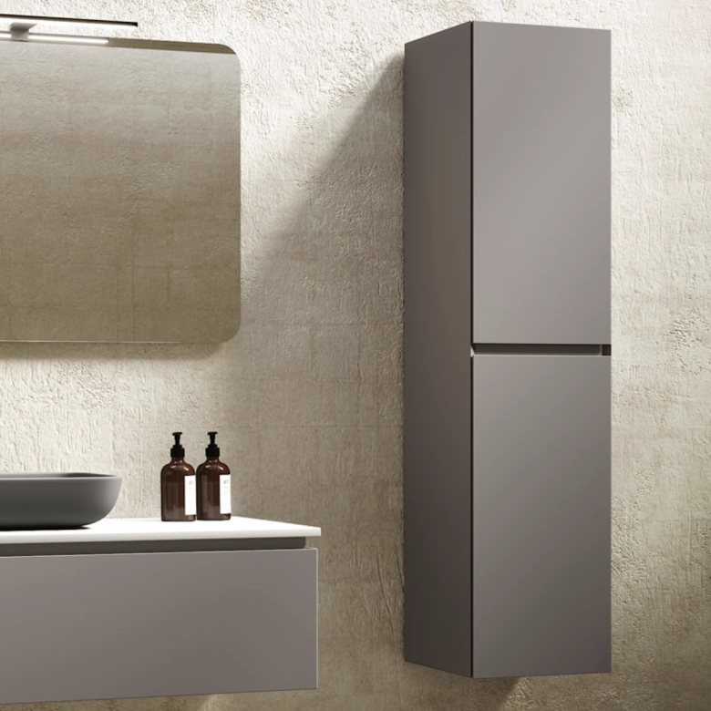 Colonne simple Montréal Gris intense Mat