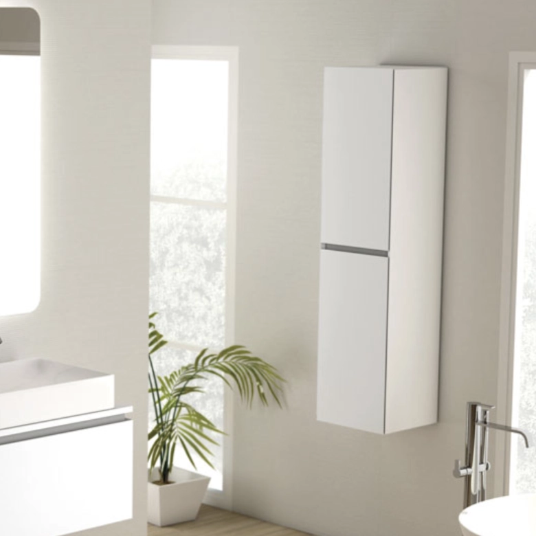 Colonne simple Montréal Blanc Mat