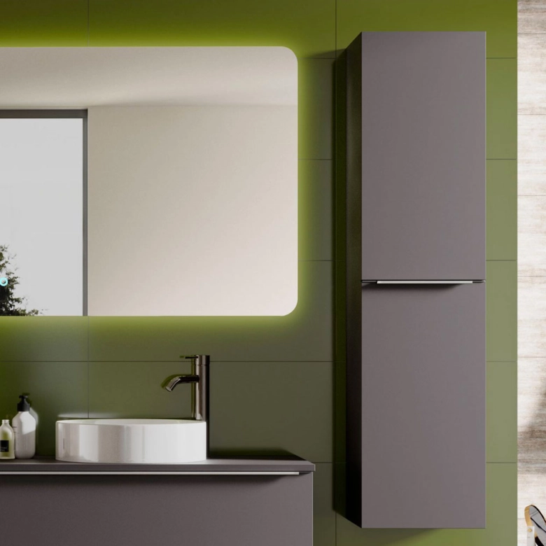 Colonne simple Quebec Anthracite Mat