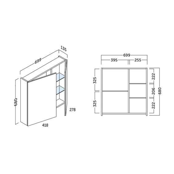  Armoire Felio 70 - Réflex Boutique