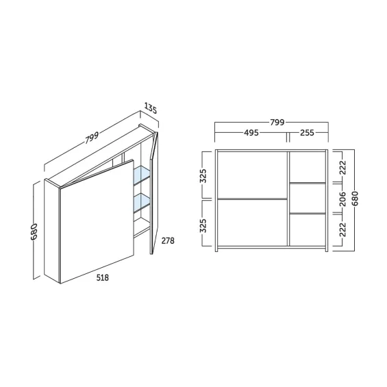  Armoire Felio 80 - Réflex Boutique