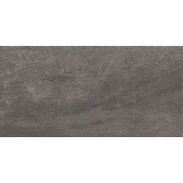 Carrelage sol extérieur effet pierre Porphyré anthracite 30x60 R11