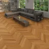  Parquet contrecollé Hanovre chêne Sélectiv brossé huiléPoint de Hongrie 12x100 cm - Réflex Boutique