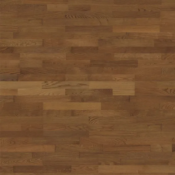  Parquet contrecollé Adriana 3 frises Chêne fumé brossé vitrifié 18x220 cm - Réflex Boutique