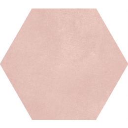 Carrelage sol hexagonal Motif rose quartz 23*26 cm