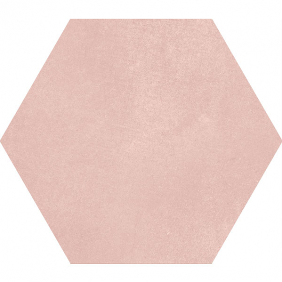 Motif hex rose quartz 23*26 cm