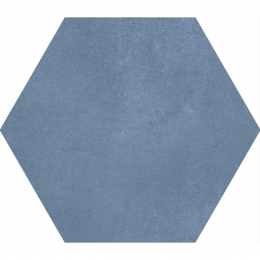 Carrelage sol hexagonal Motif blue 23*26 cm