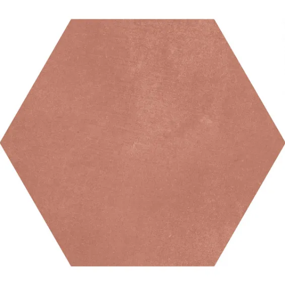  Carrelage sol hexagonal Motif terracota 23x26 cm - Réflex Boutique