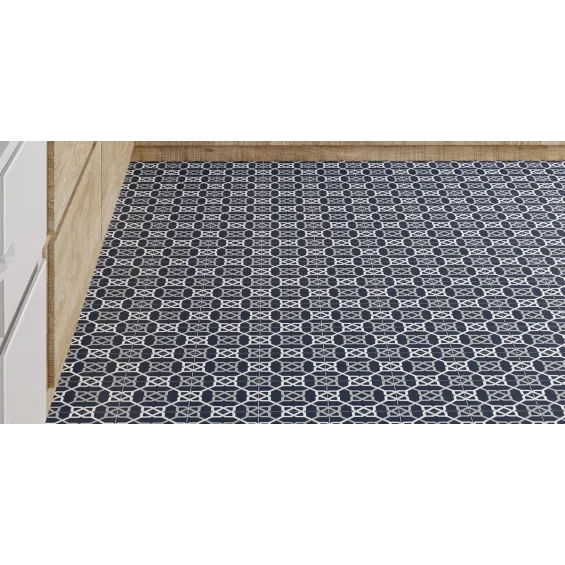  Carrelage sol effet carreaux de ciment Paris blue 33,15x33,15 cm - Réflex Boutique