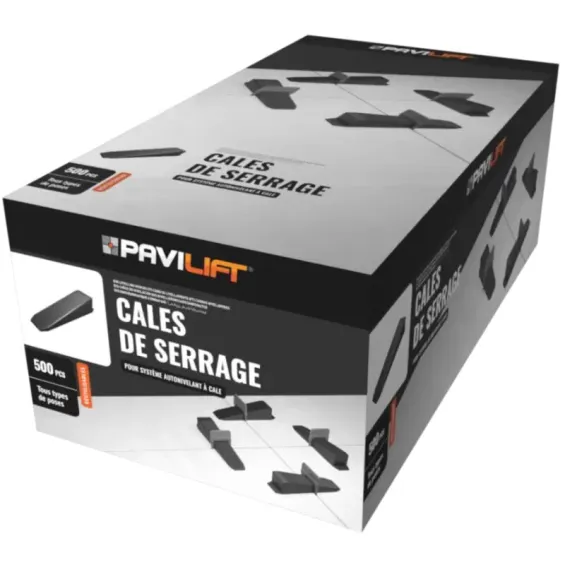  Cale de serrage réutilisable pour système autonivelant - Réflex Boutique