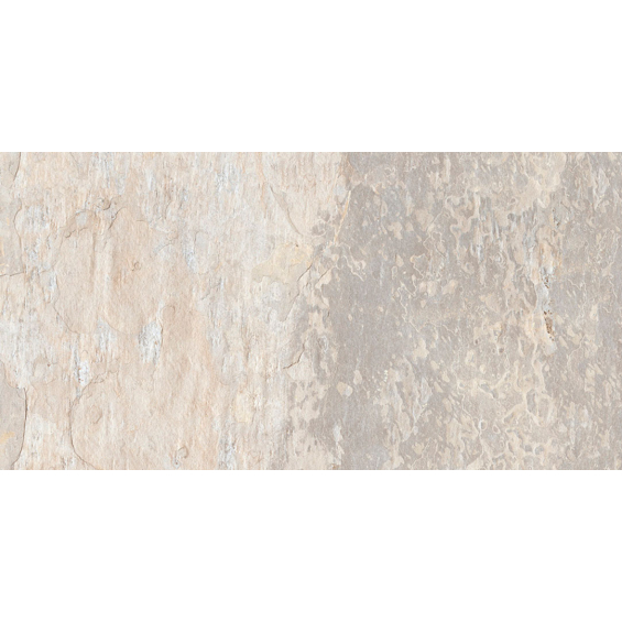 Carrelage sol extérieur effet pierre Thebes almond R11 40,866,2 cm