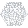  Carrelage sol hexagonal Terrazzo gris clair 23x23 cm - Réflex Boutique